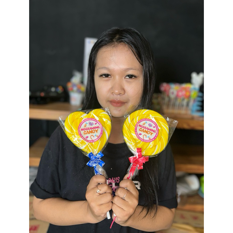 

PERMEN LOLIPOP JUMBO 11CM NGGRAMING CANDY