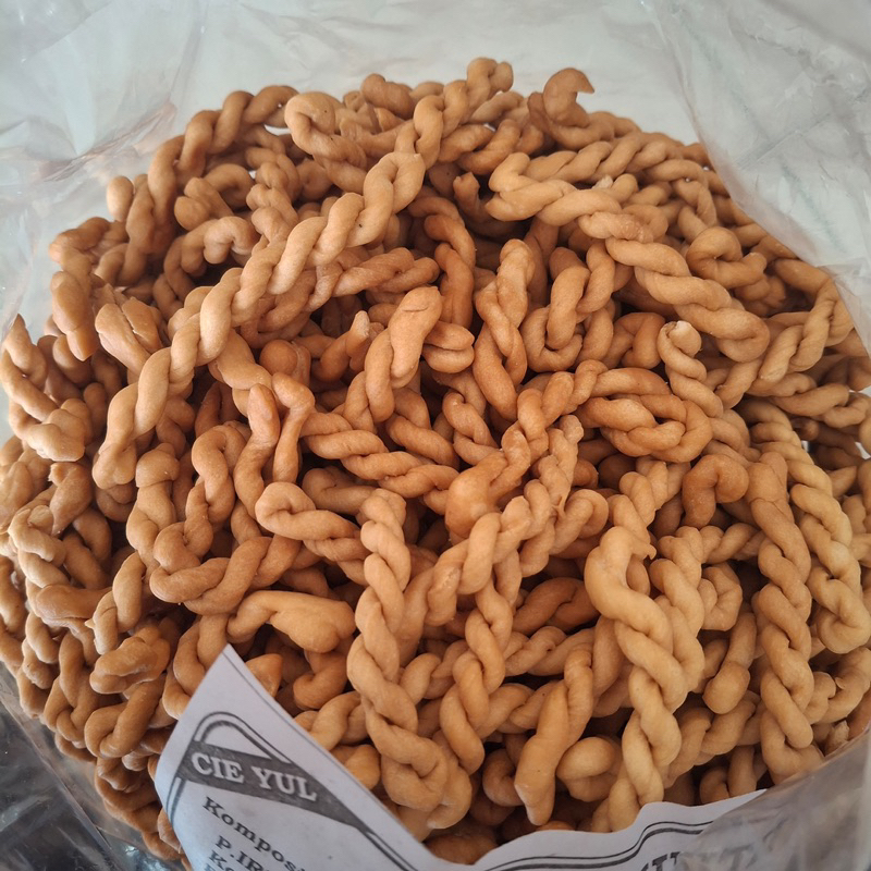 

UNTIR UNTIR kue tambang manis kue plintiran kue jadul manis kiloan 260gram