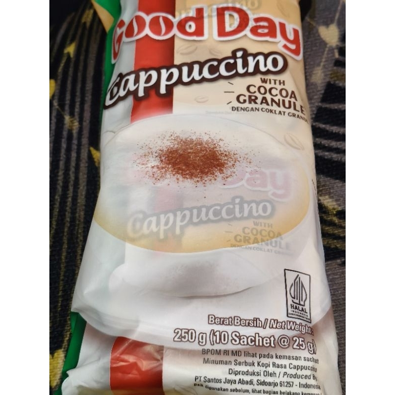 Good day cocoa granule sachet