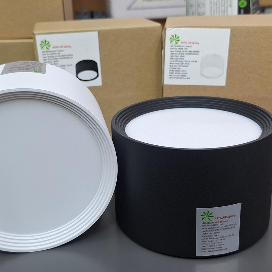 Lampu LED downlight outbow 12W  25W 3000k 4000k 6500k ARTALUX AR259