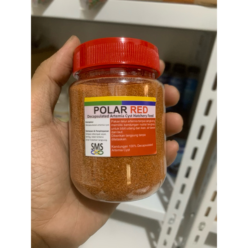 ARTEMIA POLAR RED / Artemia Instant Burayak Cupang Guppy 120gr