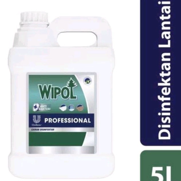 Wipol Cemara + Karbol // Pembersih Lantai & Kamar Mandi. Kemasan 4.5 Liter - Wipol Sereh