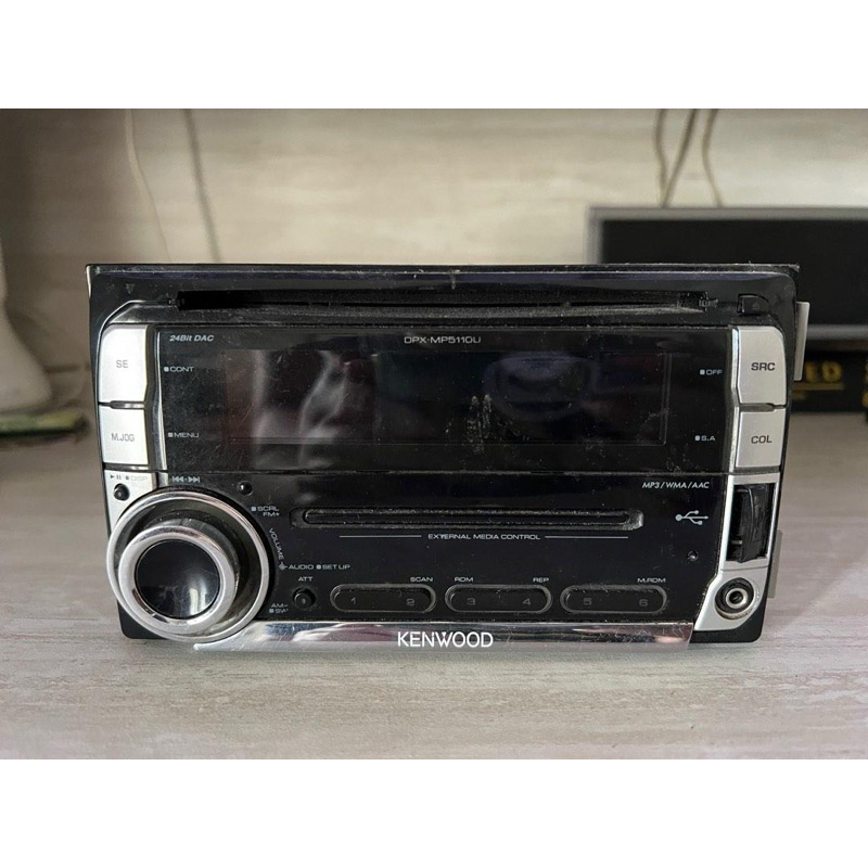 Headunit Kenwood DPX MP5110U eks Honda City 2010