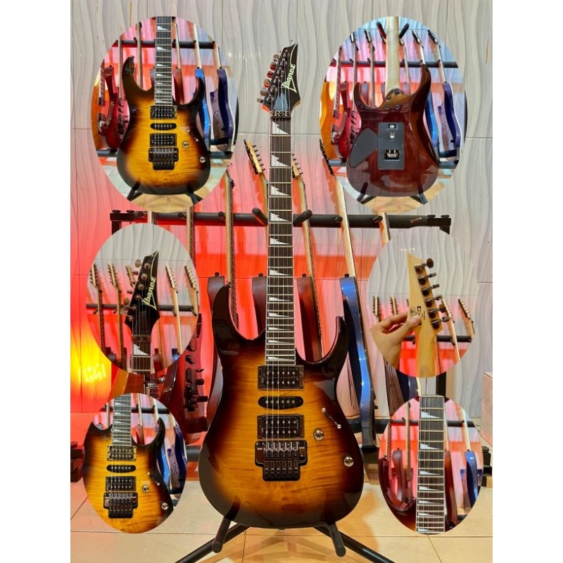 

IBANEZ RG370FMZ Caramel Brown ORIGINAL MII