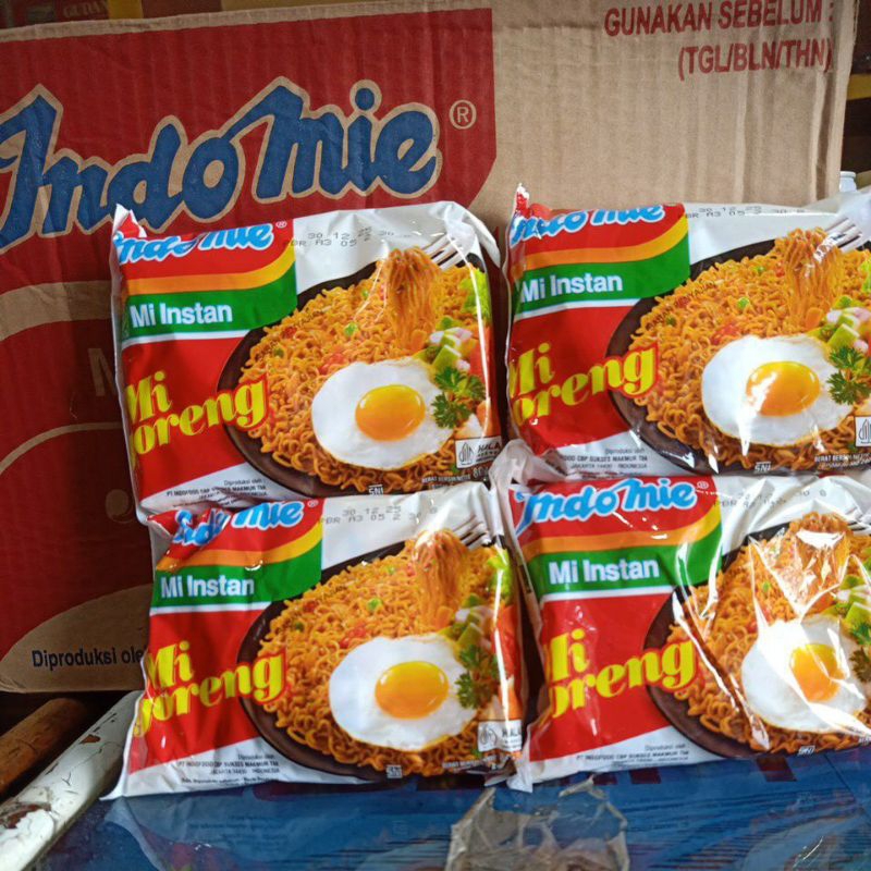 

INDOMIE GORENGGG (HARGA 3 BKS)
