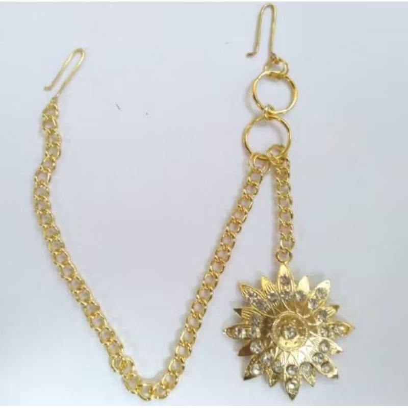 Benggol Matahari/Hiasan Beskab/ Bros Rantai Assesoris Pria Adat Jawa Solo Jogja