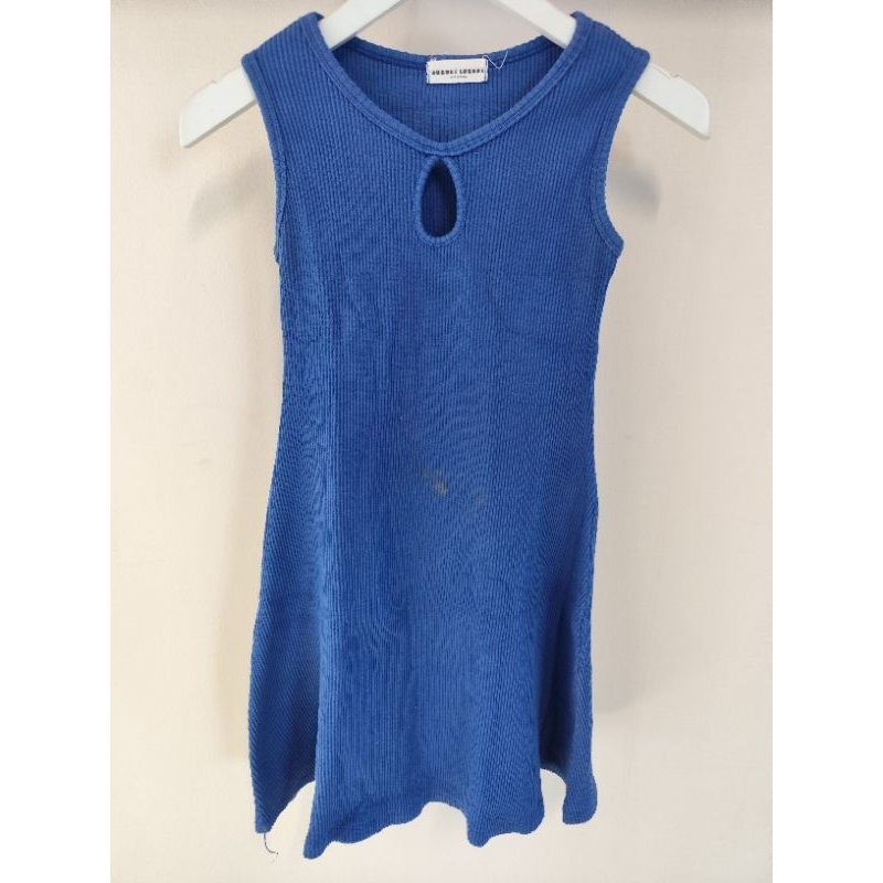 dress knit blue -second