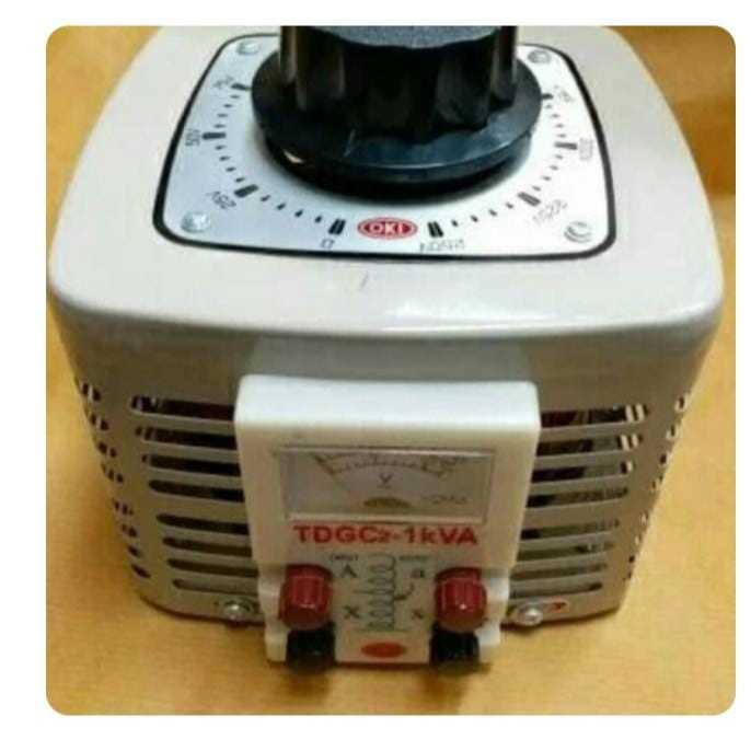 RF4001 slide regulator oki 1000w 1kw 1000 watt 1kva by PCM LTC GLODOK