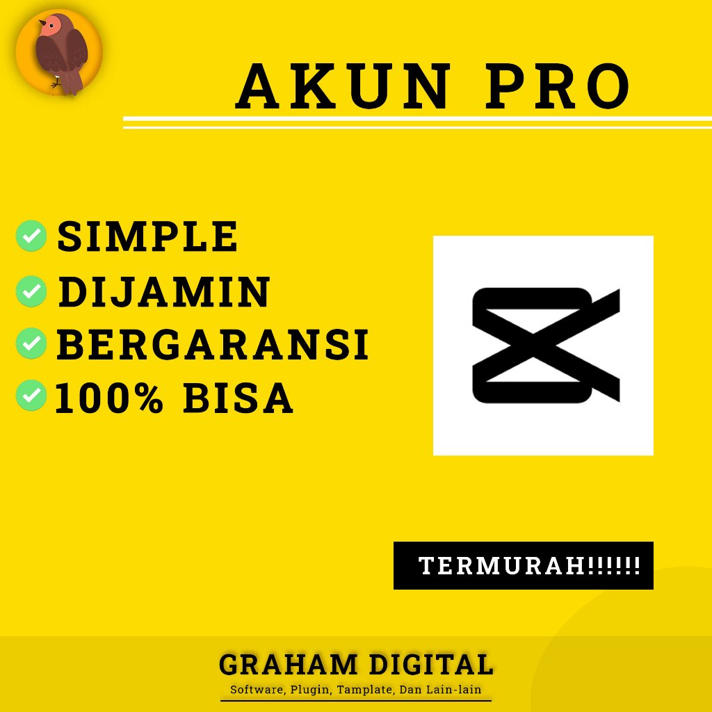 Akun ProCAPCUT Termurah II ALL DEVICE