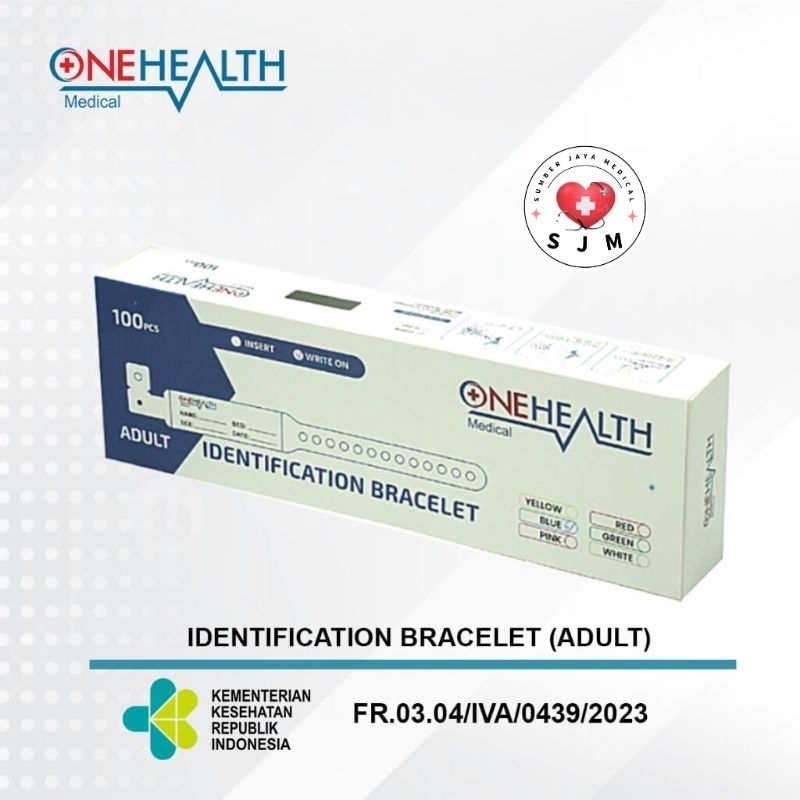 Onehealth Id Band / Gelang Identitas Pasien Onehealth