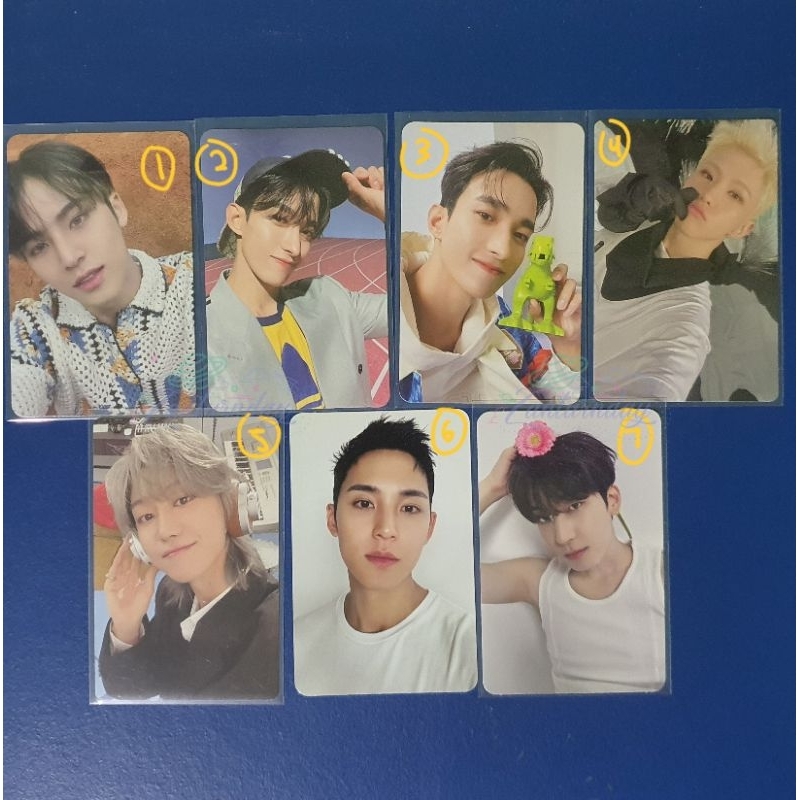 [Official] Photocard Seventeen Mingyu FTS Ep 3 Ray Hoshi Sector17 New Heights DK Dokyeom BSS Second 