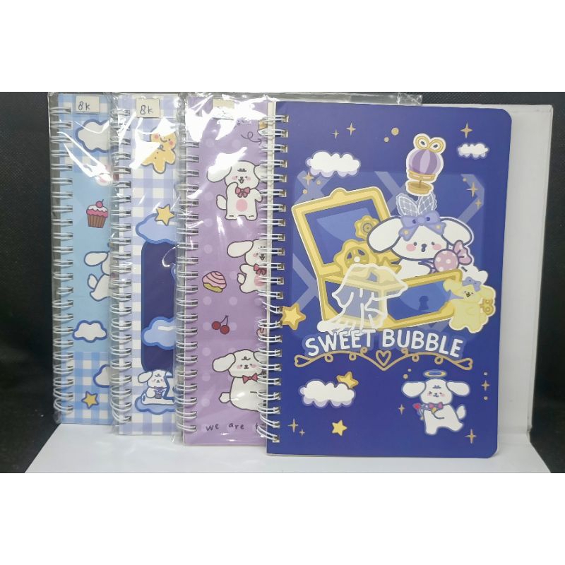

Notebook Ring Mini ukuran kertas A5 Buku Diary Journaling