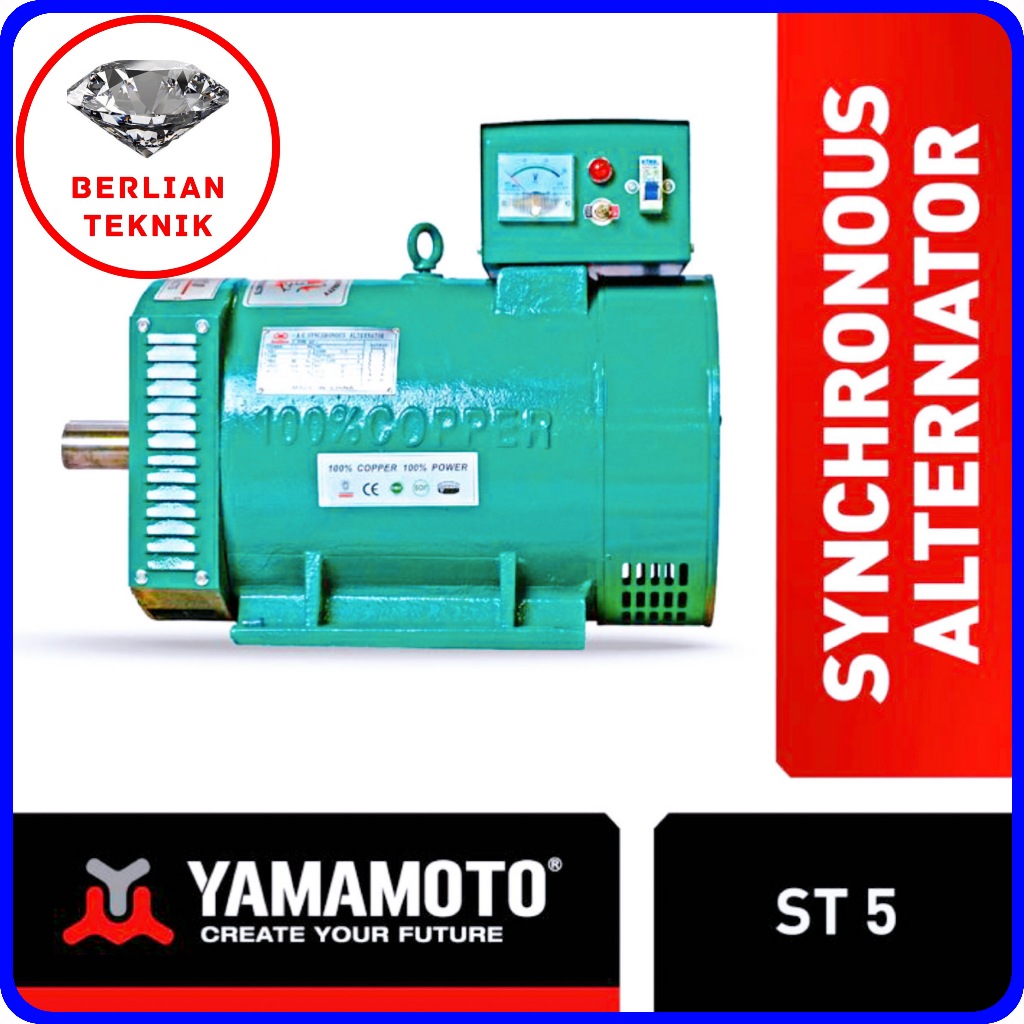 Dinamo Alternator Tembaga Yamamoto ST 5 KW