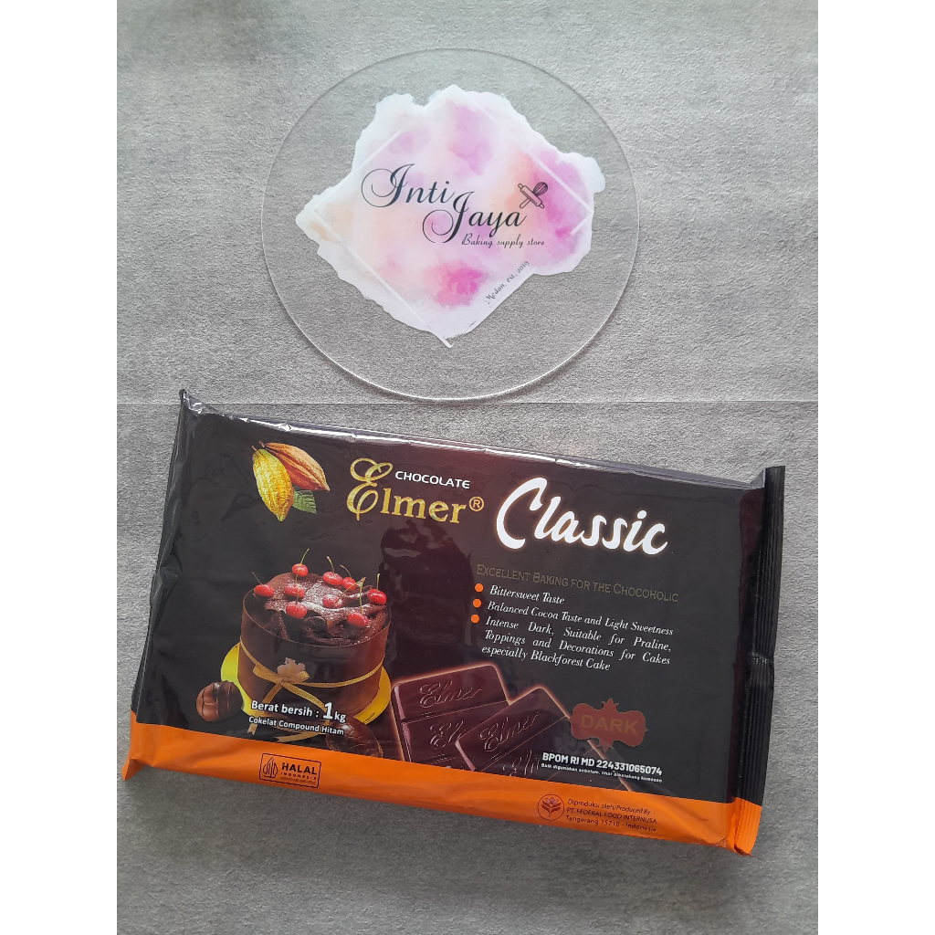 

ELMER CHOCOLATE COMPOUND CLASSIC DARK 1 KG