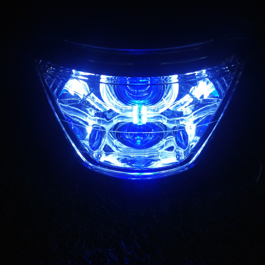 LAMPU DAYMAKER BILED REFLEKTOR NINJA RR INPORT/NINJA RR BILED SMOKE/REFLEKTOR LAMPU NINJA RR/BILED N