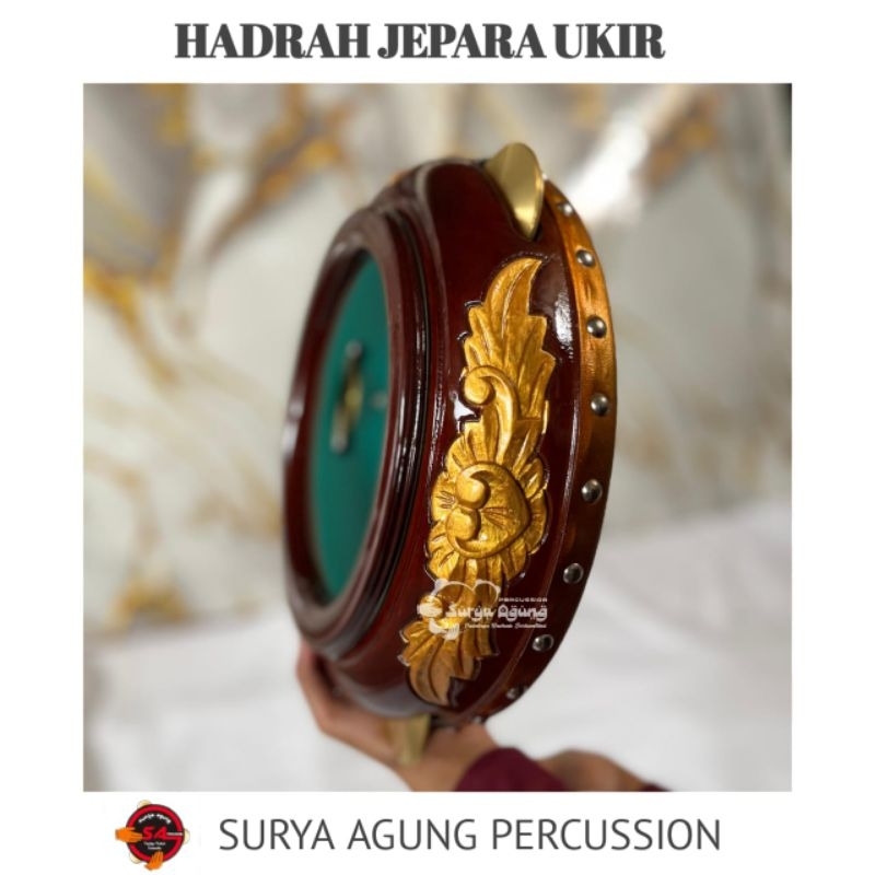 REBANA HADRAH JEPARA KAYU MAHONI (KENCER KUNINGAN)