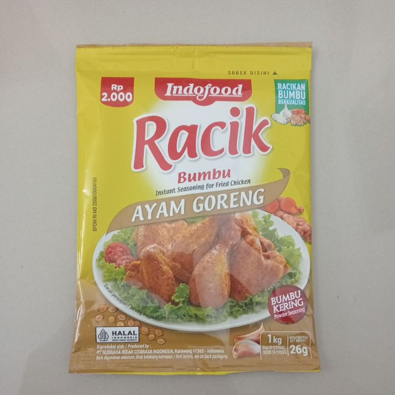 

bumbu racik ayam goreng indofood