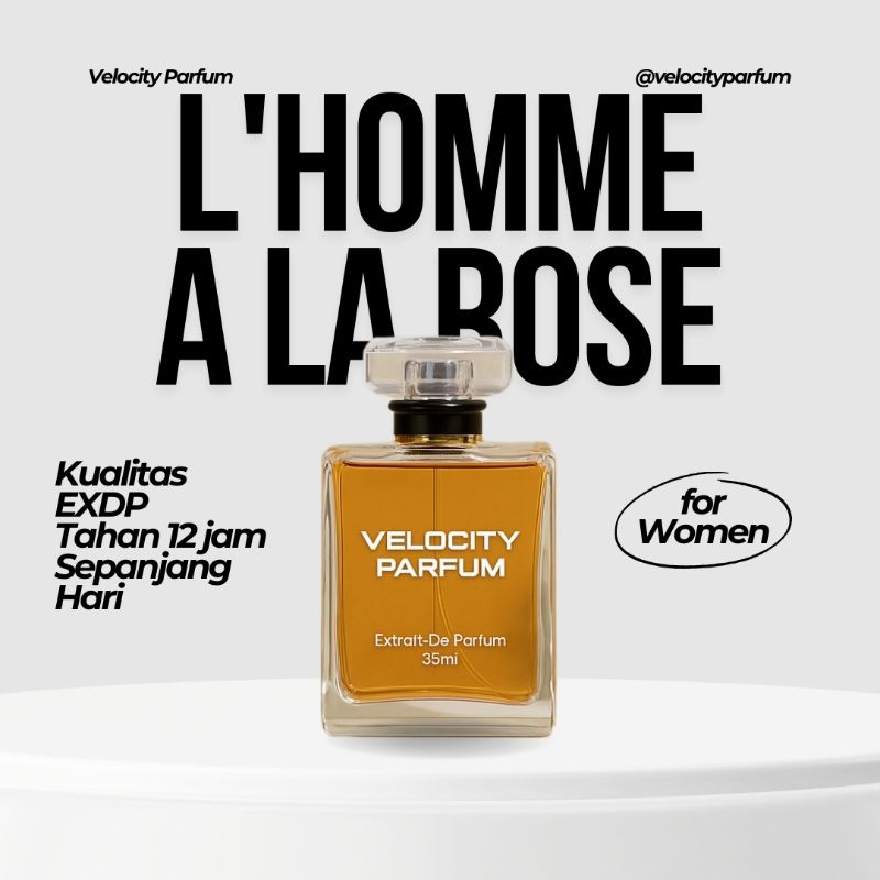 Velocity - L'HOMME A LA ROSE - Extrait De Parfum inspired by Mfk