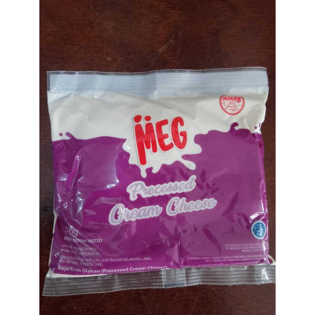 

MEG PROCESSED CREAM CHEESE 500 GR