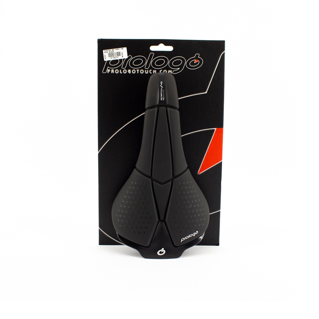 Sadel PROLOGO Scratch M5 Tirox 140 Hard Black. Kode 10038