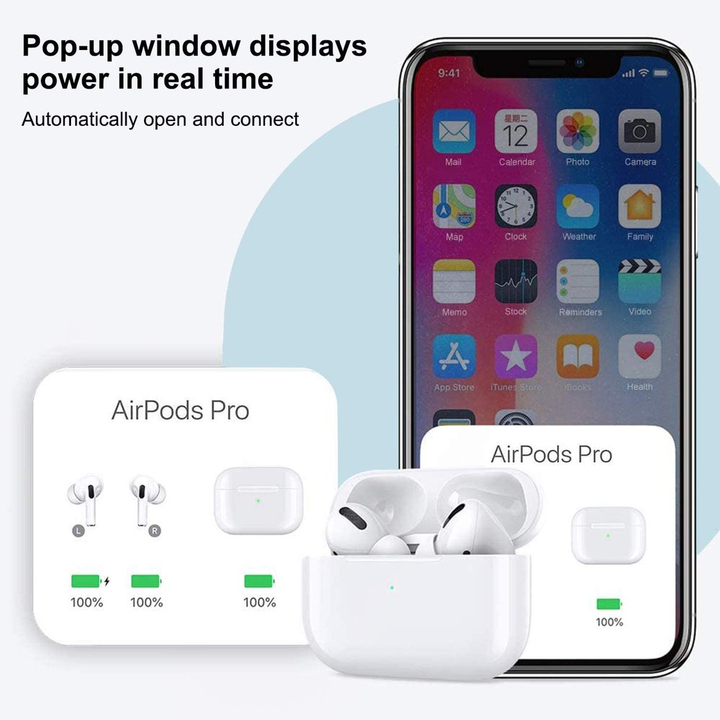 CALISTAYEE 1:1OEM AIRPODS PRO 2 GENERATION 2023 WITH WIRELESS CHARGING CASE KUALITAS PREMIUM TINGGI