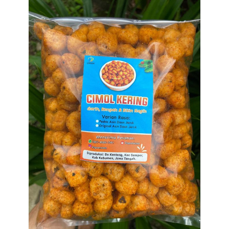 

CIMOL KERING PEDAS DAUN JERUK 500 gram