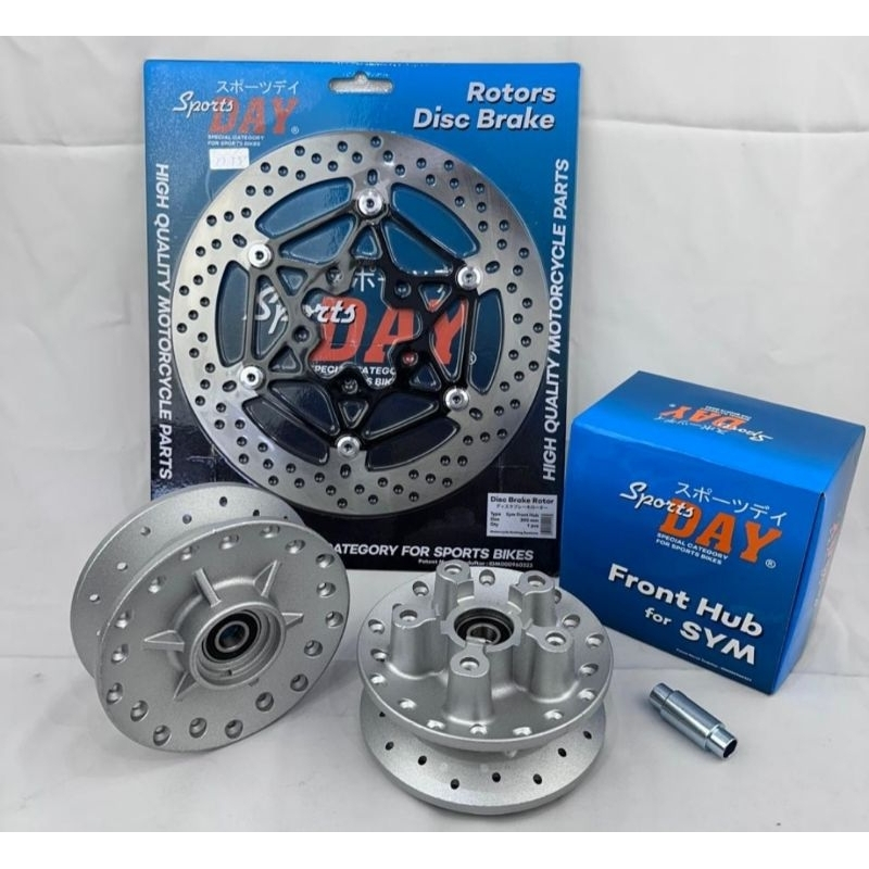 Tromol Depan Sym Set Piringan Tromol Depan Sym Set Piringan PNP Tiger GL MP Ninja Set Merk Day