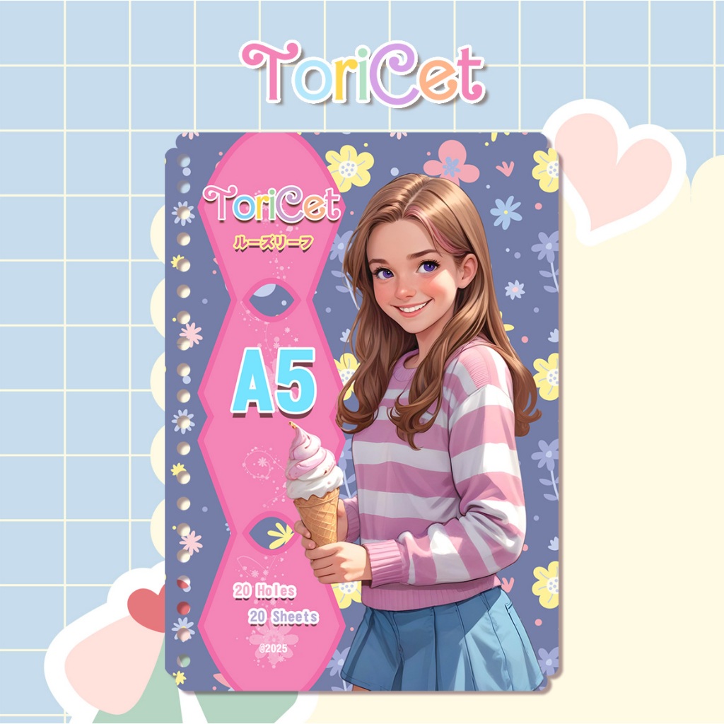

Loose Leaf / Kertas Binder A5 Toricet - Tori 01 NEW 2025