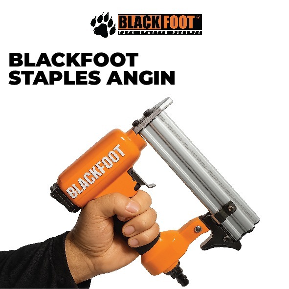Blackfoot Mesin Stapler Tembak Angin Staples Angin Paku Tembak Menggunakan Angin Nail Gun