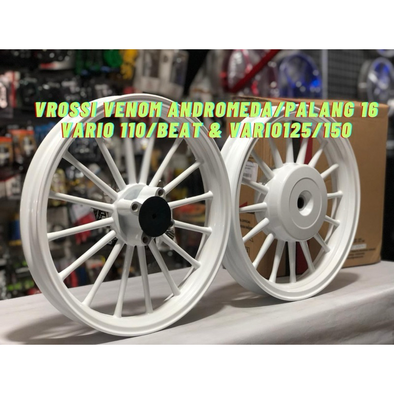 Velg Racing Vrossi Palang 16 Andromeda Vario 110, 125/150, Beat, Scoopy Ring 14 160/185 -satriamodif