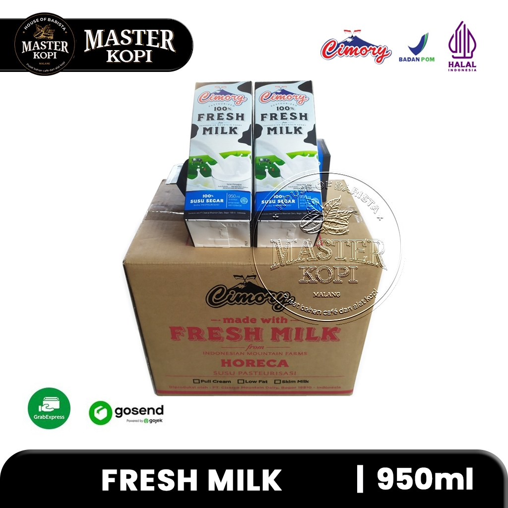

Susu Cimory Fresh MIlk 950ml (1 Karton) KHUSUS INSTANT