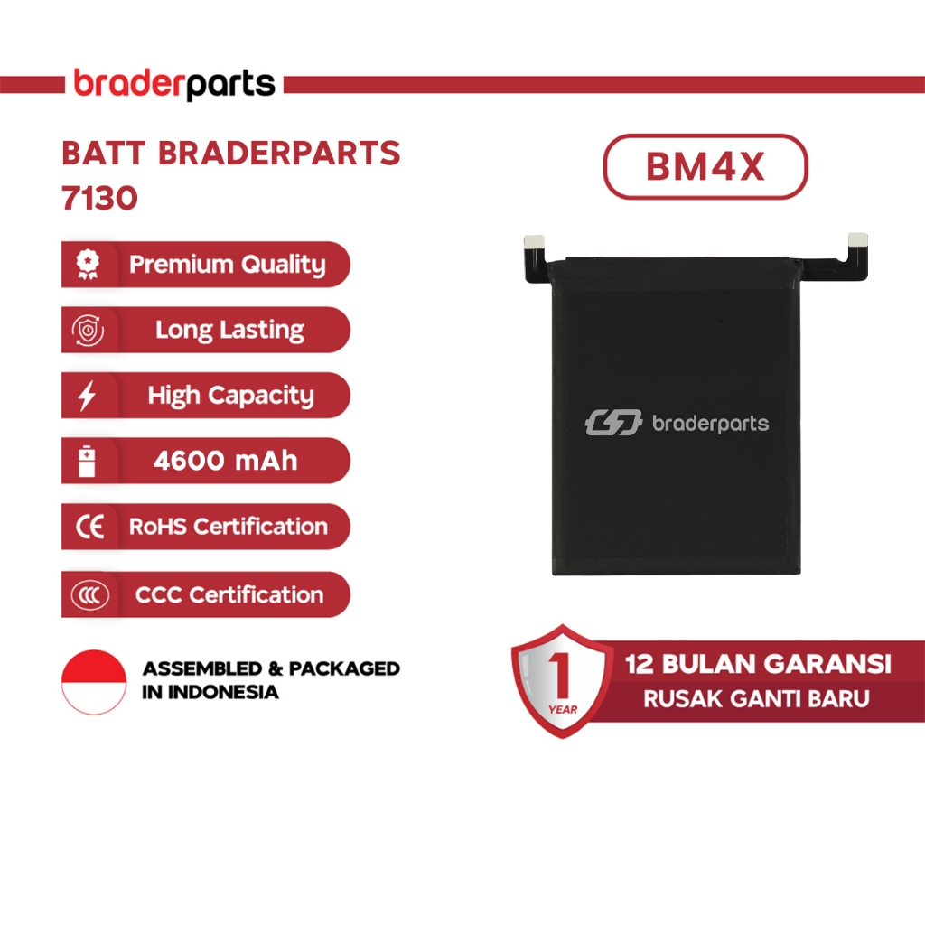 Braderparts Baterai Battery Batre BM4X X-Mi Mi 11 7130