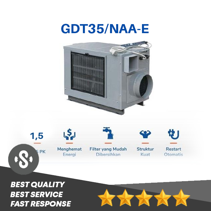 AC Elevator GREE GDT35/NAA-E Elevator Air Conditioner Lift 1 PK Drainless