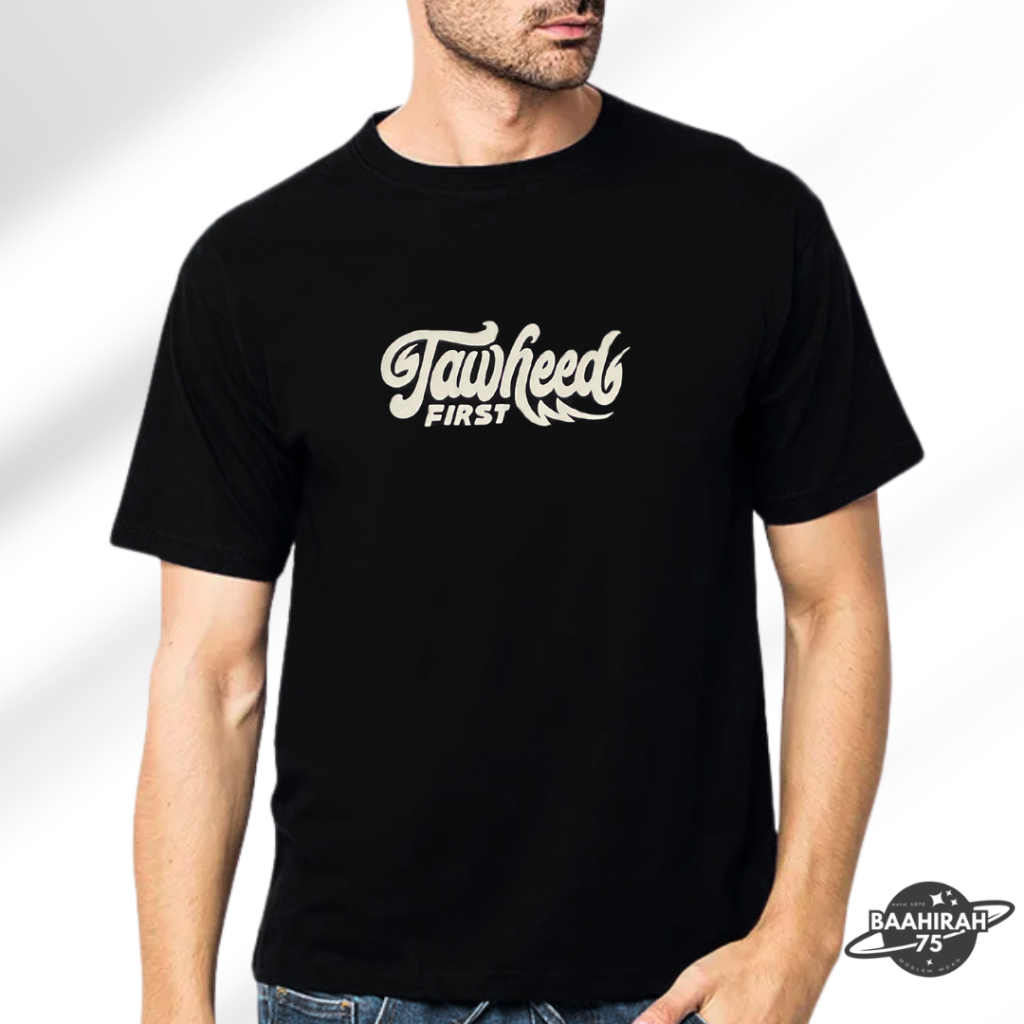 Thalhah bin ‘Ubaidillah - Kaos Dakwah Islami Pria Tawheed Hijrah Istiqomah