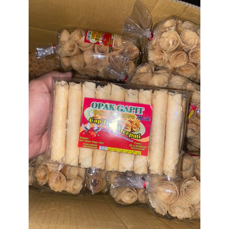 

OPAKGAMBIR/opakgapit,bentukroll,cocokbuatcemilan.