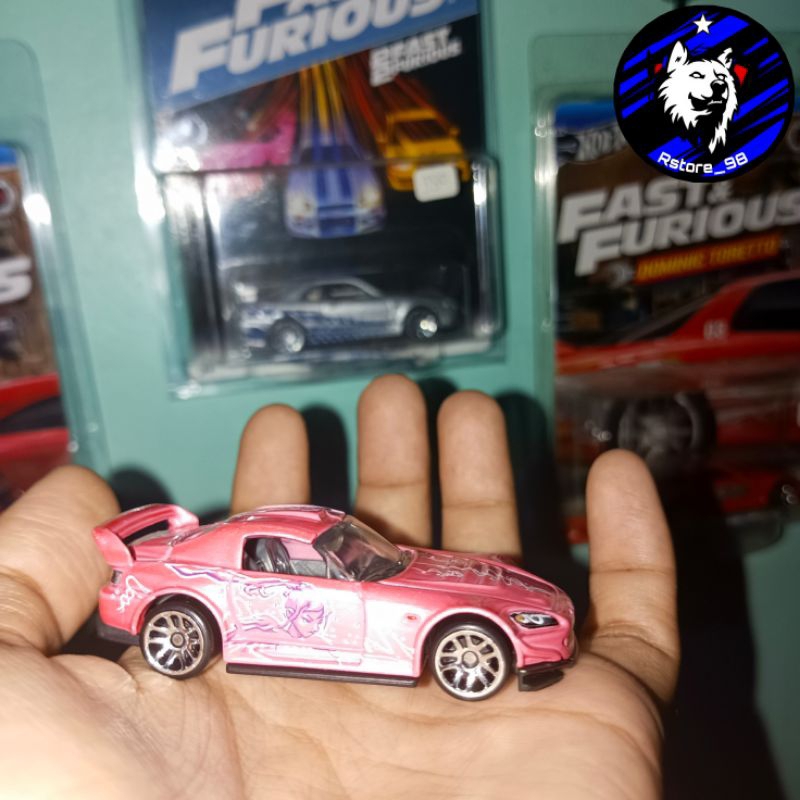 (BEST QUALITY) HOTWHEELS LOOSE FAST FURIOUS HONDA S2000 SUKI PINK