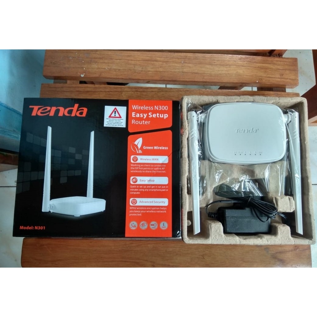 TENDA WIRELESS ROUTER N301