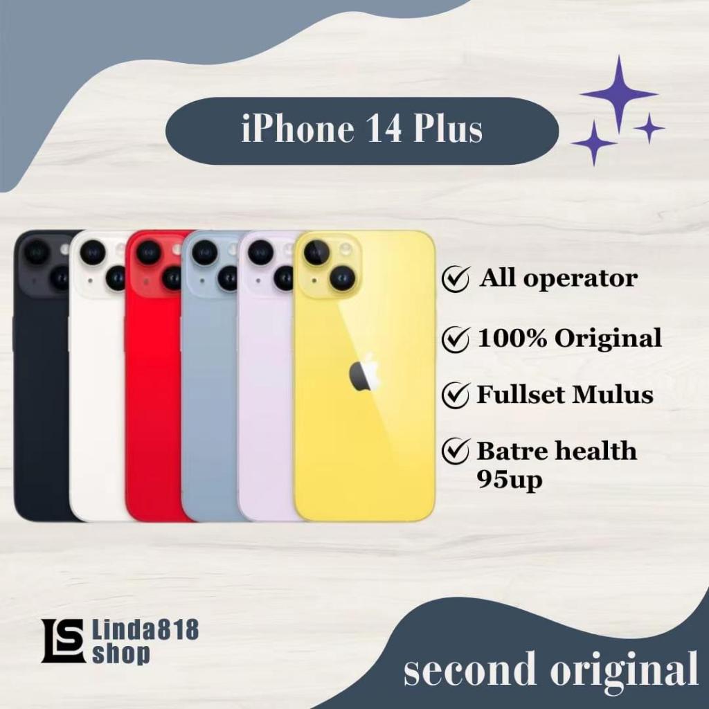 iPhone 14  iPhone 14 Plus Second Original Mulus