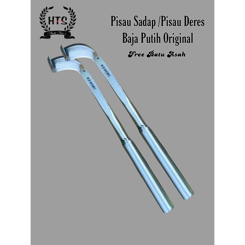 PISAU SADAP KARET UNGGUL/PISAU DERES POHON KARET BAJA PUTIH BERKUALITAS/PISAU NAKOK ORIGINAL