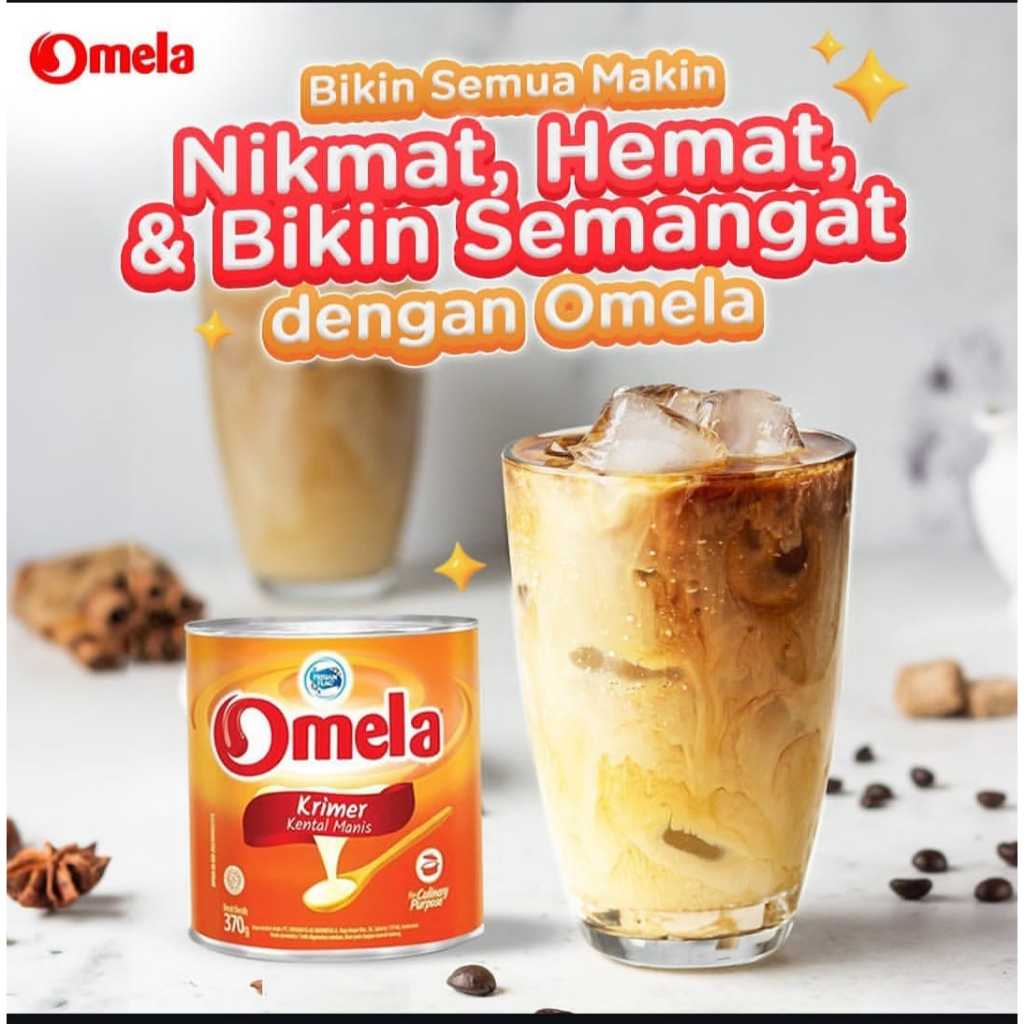 

susu kental manis SKM krimer Omela 490 gr