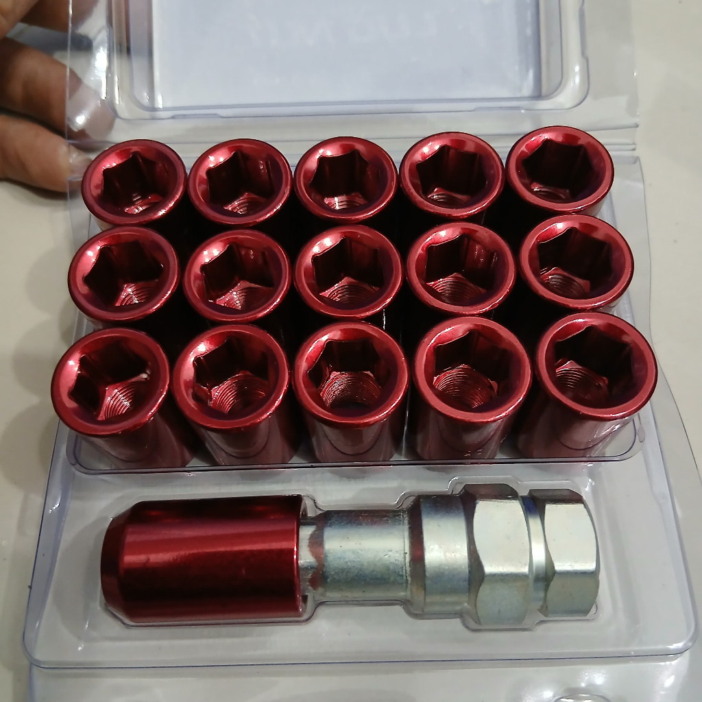 Baut variasi Model L ukuran 12x1,5 Merek hsr baut mobil murah