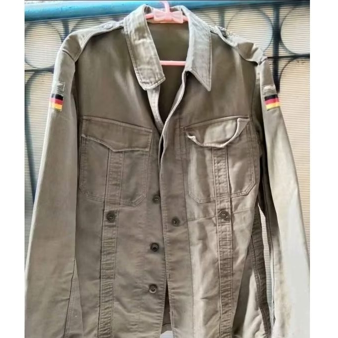 Kemeja  Army Jerman kemeja Moleskin