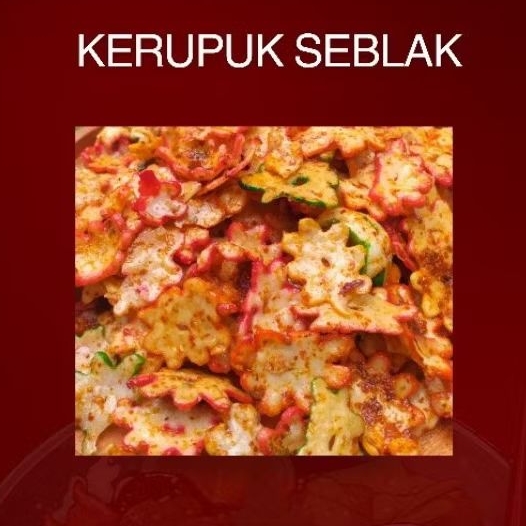 

Kerupuk Seblak 150 gr - 1 Kg