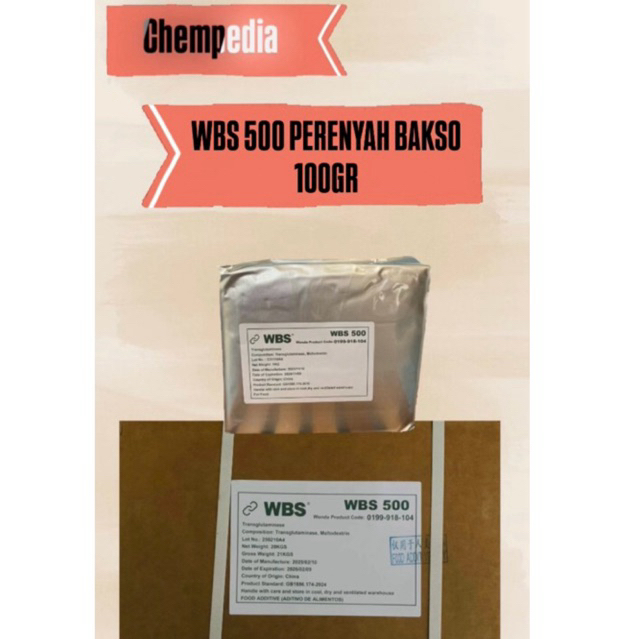WBS 500 - 100gr Perenyah / Kress bakso, pentol, dimsum, dll