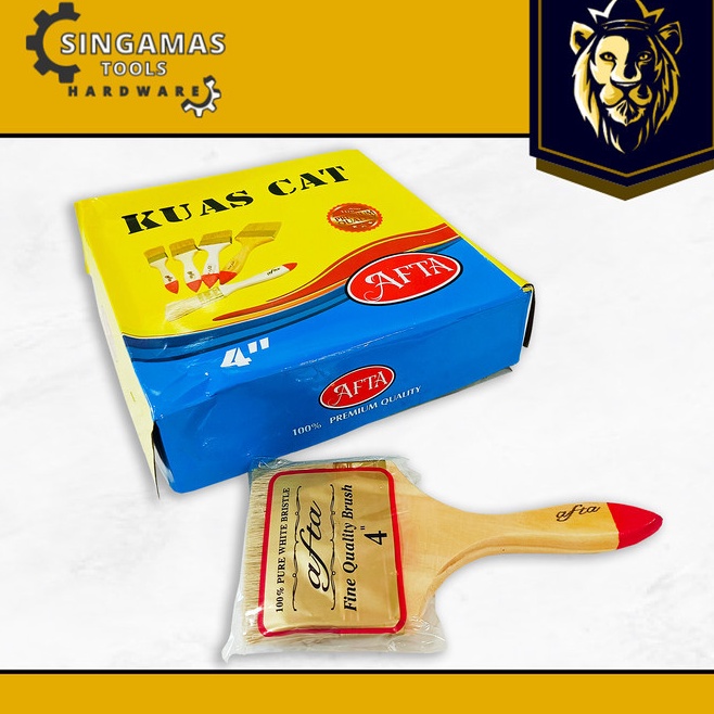 

KODE O35W AFTA Kuas Cat 4 Inch Paint Brush Per Lusin