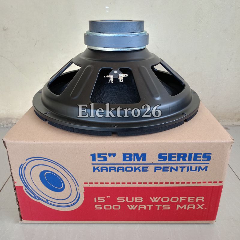 Speaker SUBWOOFER 15 inch BM SERIE-15 double Magnet