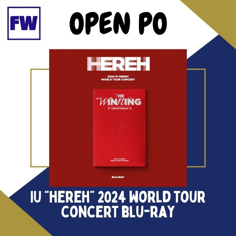 IU "HEREH" 2024 WORLD TOUR CONCERT BLU-RAY OFFICIAL