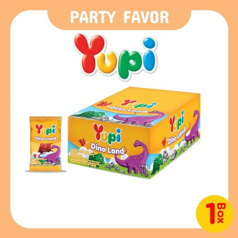 

Permen YUPI 1 Box isi 24 pcs DINO LAND