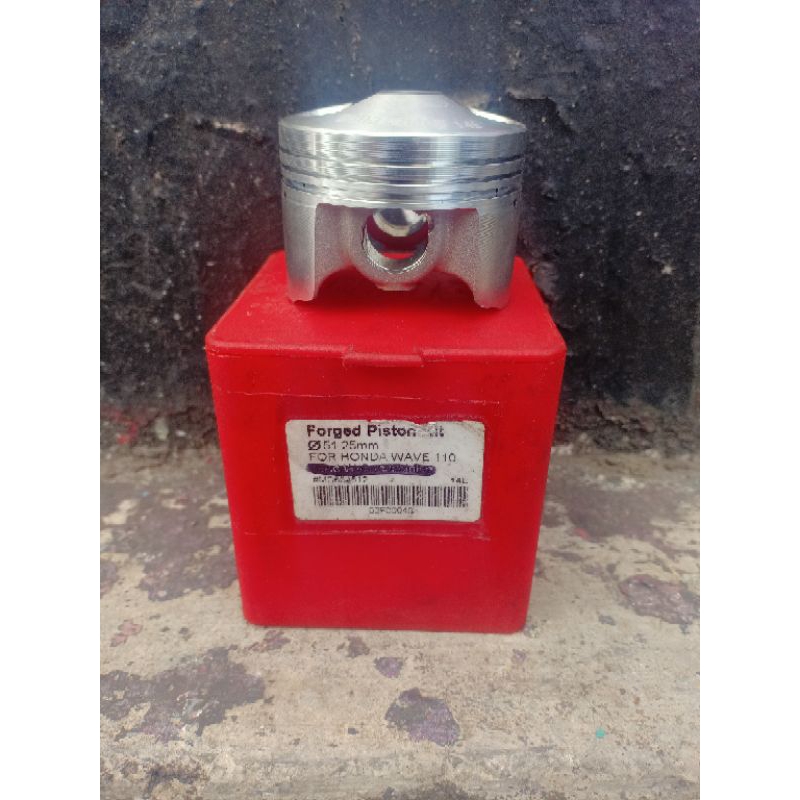 PISTON 51.25 PEN 13 UMA RACING FORGED PISTON 51.25 PIN 13 UMA RACING (HONDA BLADE DLL)