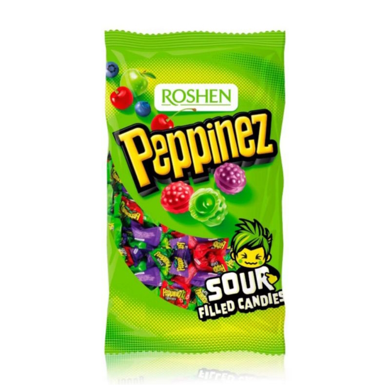 

ROSHEN PEPPINEZ SOUR CANDY 10 pcs